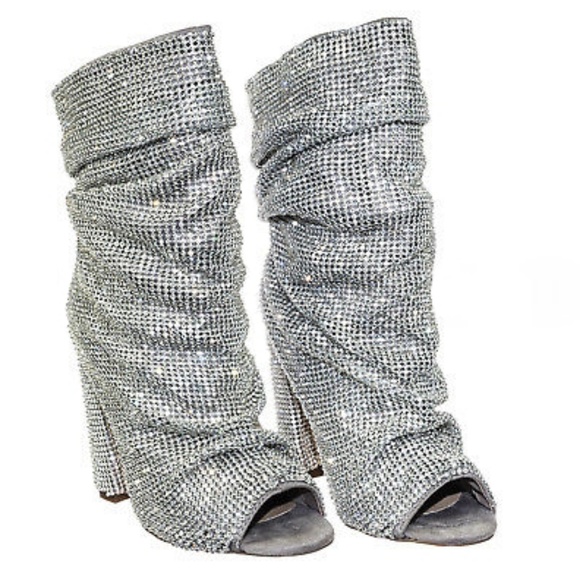 Last Size 9 💎Swarovski Rhinestone Embellished - Picture 4 of 8